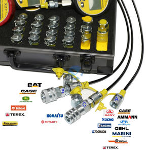 XZTK-70P Baumaschinen Hydrauliksysteme Druckdiagnosewerkzeuge Digitales Manometer Hydraulik-Testkit - Product Image 4