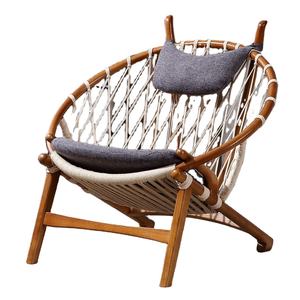 Silla <span class=keywords><strong>de</strong></span> Ocio <span class=keywords><strong>de</strong></span> Lujo <span class=keywords><strong>de</strong></span> Madera con Tela <span class=keywords><strong>de</strong></span> Peluche y Ruedas, Ideal para Balcón o Cafetería, en Oferta - Product Image 3