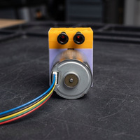 Mini pompe à vide de haute qualité / Pompe à air électronique silencieuse sans balais à micro-diaphragme 12V DC 32BZ 2-3,7L/min sans huile