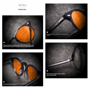 <span class=keywords><strong>Gafas</strong></span> de acetato con logotipo personalizado, <span class=keywords><strong>gafas</strong></span> clásicas de alta calidad para ordenador, nuevas <span class=keywords><strong>gafas</strong></span> de moda Retro para mujeres y hombres, <span class=keywords><strong>gafas</strong></span> con bloqueo de luz azul - Product Image 4