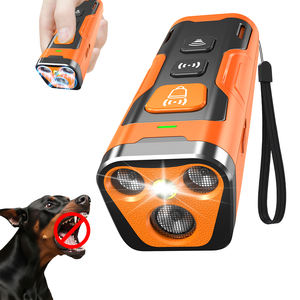 Dispositivo de disuasión de ladridos de perros, repelente de perros al aire libre, control de ladridos ultrasónico 3X, 6 modos de entrenamiento, rango de 49 pies - Product Image 1