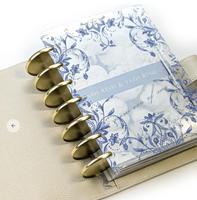 Échantillon gratuit, agenda personnalisé, nouveau design, haute qualité, journal à reliure à disques, carnets, planificateur