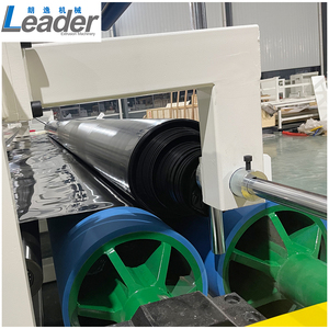 Extrudeuse de feuilles PE/HDPE/PP de grande largeur 8m Qingdao Leader, technologie de co-extrusion <span class=keywords><strong>multicouche</strong></span>, vis 38CrMoALA, rapport L/D 36:1, 150mm - Product Image 3