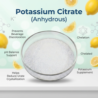 Citrate de potassium de qualité alimentaire et industrielle FUQANG (99,9%) au prix direct usine FUQANG