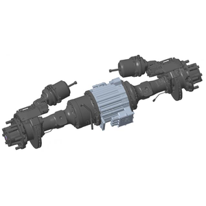 Moteur synchrone à aimants puissant de 90 kW, 380 V, avec axe de transmission intégré et moteur à axes parallèles pour véhicule électrique, nouvelle génération Brogen - Product Image 1