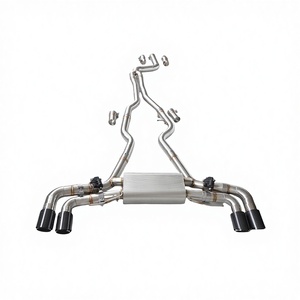Tuyau d'échappement Catback avec silencieux à valve pour BMW M240i M340I 3.0T 2019-2023 Système d'échappement en acier inoxydable Échappement de course Amélioration de la voiture - Product Image 2