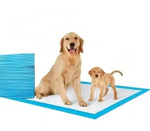 Tapis d'apprentissage de la propreté jetable pour chiot, super absorbant, anti-fuite, 6 couches, pour chien - Product Image 2