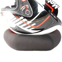 Support de casque de moto avec coussinets de service pour casque de remplissage de tuyau en PE