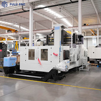 Centre d'usinage CNC à portique robuste GMB2518, fraiseuse à 5 faces de haute précision pour grandes pièces métalliques