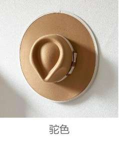 LCY01 หมวกทรงเฟโดราแบบใหม่ คุณภาพสูง แฟชั่น ขอบกว้าง  ขอบเย็บอย่างดี  หมวกทรงทางการ สำหรับผู้ชายและผู้หญิง - Product Image 4