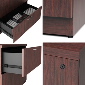 Archivador lateral <span class=keywords><strong>de</strong></span> madera <span class=keywords><strong>de</strong></span> alta calidad <span class=keywords><strong>de</strong></span> 2 cajones con <span class=keywords><strong>almacenamiento</strong></span> ecológico multifunción bloqueable para uso escolar y <span class=keywords><strong>en</strong></span> talleres - Product Image 4