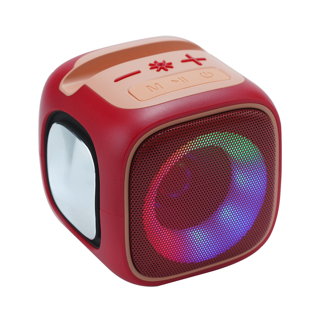 Mobile Phone Holder Mini Portable Microphone bluetooth Speaker Wireless