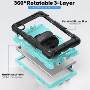Custodia Protettiva Premium 4 in 1 per Tablet <span class=keywords><strong>Lenovo</strong></span> <span class=keywords><strong>M8</strong></span> 3a Gen 2019/2020, con Tracolla in Silicone e Pellicola Protettiva, Vendita all'Ingrosso - Product Image 2