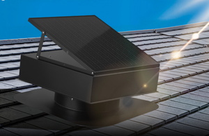 Ventilateur <span class=keywords><strong>d</strong></span>'extraction axial intelligent à énergie solaire 70W pour grenier, écologique, DC24V, <span class=keywords><strong>extracteur</strong></span> de chaleur 2200-2500CMH, <span class=keywords><strong>mural</strong></span> pour camping-car - Product Image 3