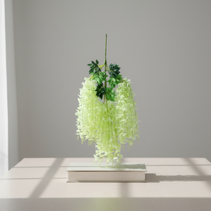 TCI-1150 <span class=keywords><strong>Planta</strong></span> Artificial de Glicinia Verde Multicolor para Decoración del Hogar, Flor Artificial de Glicinia Amarilla, Venta Caliente - Product Image 2