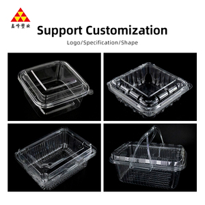 Nhà cung cấp rõ ràng bao bì nhựa 6 inch hộp đựng thức ăn vật nuôi đa dạng kích thước nhà máy tùy chỉnh dùng một lần vỉ khay nhựa - Product Image 6