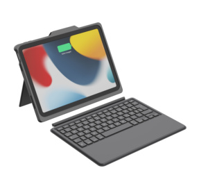 Mfi Thông Minh Kết Nối Bàn Phím Trường Hợp Đối Với iPad Không Thấm Nước Máy Tính Bảng Trường Hợp Với Key Mũ Folio Cuốn Sách Bìa Trong Chúng Tôi Anh JIS Bố Trí - Product Image 1