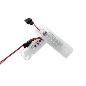 Luz LED para matrícula de Skoda Octavia II, 1Z0943021, carcasa de PC blanca para reemplazo - Product Image 3