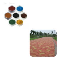 Couleur brique poudre oxyde de fer rouge 130