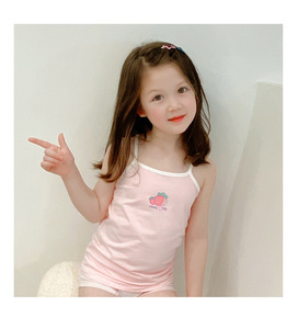 Camisola para Niñas al por Mayor de Fábrica, Económica, Informal, Fresca, con Estampado de Color Puro, Linda Camisola para Niñas - Product Image 4