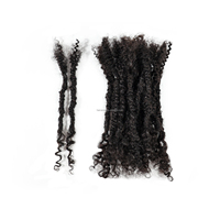 Extensions de Cheveux Humains Vierges Dreadlocks Brésiliennes Lisa Locks en Gros pour Déesse et Homme Noir