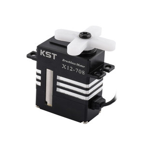 Motor Digital sin Escobillas HV KST X12-708 de 9.3Kgf.cm y 0.07s, DC7.4V, 50 mm de Recorrido, Engranaje Metálico, para Modelos RC, Tamaños 380/420/450 - ¡Oferta Especial! - Product Image 1