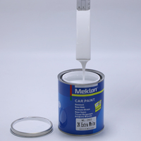 Peinture acrylique automobile en aérosol Meklon 1K 2K Extra White, couche de finition liquide pour voitures particulières - Revêtement de rénovation/réparation