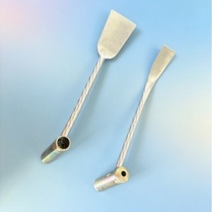 Pelle de jardin à lame métallique, manche de 10 pouces, pour creuser, désherber, planter des fleurs, utilisation en extérieur - Product Image 2