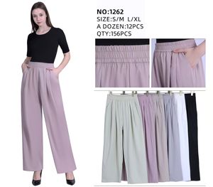 Comodo7 pantalon à séchage rapide personnalisé pour femmes imprimé pantalon de survêtement formel pour femmes avec jambe large décontracté ODM motif 3D lavage coloré - Product Image 2