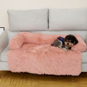 Manta de felpa suave y cálida para perro, manta lavable gris y rosa, Cama grande, venta al por mayor - Product Image 1