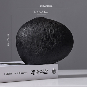 Quality Assurance Ceramic Vase With Hydroponic Function for TV <b>Console</b> Tabletop Dried Flower Display Home Decor - Product Image 5