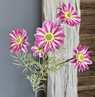 Fleurs artificielles en soie faites à la main, marguerites colorées, chrysanthèmes artificiels pour la décoration de mariage, la décoration de la maison, la mise en scène d'événements
