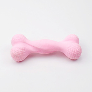 Jouet à mâcher interactif et mobile pour chien en forme de macaron, avec saveur de lait TPR, en caoutchouc durable - Product Image 3