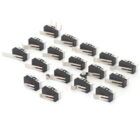 Micro-interrupteur à 3 broches 125V, micro-interrupteur à 2 broches marche/arrêt, micro-interrupteur à lame, micro-interrupteur de fin de course, petit micro-interrupteur de limite
