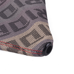 Car Modification Bride Pattern Canvas Shift <b>Boot</b> Dust <b>Cover</b>,Universal Automotive Gear Lever Dust Protection Sleeve Multi‑Colors - Product Image 4
