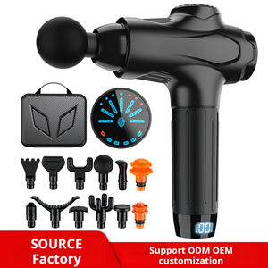 2025 recién llegados Fascia Gun Gym Deep Tissue Fascial Gun masajeador cuerpo eléctrico vibración muscular masaje <span class=keywords><strong>pistola</strong></span> masajeador 7 Gear - Product Image 4