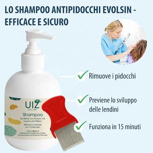 Gel <span class=keywords><strong>de</strong></span> tratamiento para eliminación <span class=keywords><strong>de</strong></span> <span class=keywords><strong>piojos</strong></span> vegano <span class=keywords><strong>de</strong></span> etiqueta privada, champú nutritivo 2 en 1, Control <span class=keywords><strong>de</strong></span> aceite, anticaspa, cuidado del cuero cabelludo, cuidado del cabello para adultos - Product Image 2