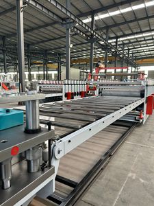 เครื่องผลิตแผ่นโ<span class=keywords><strong>ฟ</strong></span>มพีวีซีขอบฝ้าแบบคู่เครื่องผลิตแผ่นพลาสติกขึ้นรูปทรงกรวยสำหรับตู้โฆษณา - Product Image 5