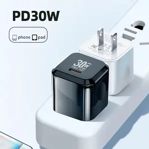 Высокоэффективный Питьевая дорожная Usb Type-c 20 Вт технология зарядного устройства мини-адаптер зарядного устройства