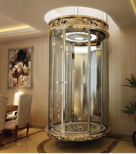 Elevator Kaca Perumahan Bulat Villa, Lift Panorama Kaca Bekas Villa - Product Image 3