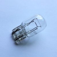 Bombillas Clásicas Incandescentes de 12V 7443 para Auto 21/5W de Calidad, Bombillas de Señal de Giro 7515 W21/5W para Luces Traseras con Base de Cuña
