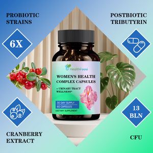 Cápsulas de Complejo para la Salud Femenina con Etiqueta Personalizada, Contienen Polvo de Arándano Rojo, Favorecen la Relajación y el Equilibrio, Suplemento Dietético para Adultos - Product Image 6
