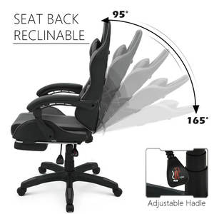 NBHY, <span class=keywords><strong>silla</strong></span> de escritorio ergonómica barata para ordenador de oficina, <span class=keywords><strong>silla</strong></span> giratoria para jugadores de carreras con reposabrazos <span class=keywords><strong>y</strong></span> reposapiés - Product Image 4