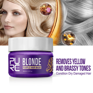 Etiqueta privada <span class=keywords><strong>Mascarilla</strong></span> <span class=keywords><strong>para</strong></span> el cabello púrpura Daño Reparación del cabello Anti- Brassy No Yellow Silver Champú <span class=keywords><strong>Mascarilla</strong></span> <span class=keywords><strong>para</strong></span> el cabello <span class=keywords><strong>rubio</strong></span> - Product Image 3