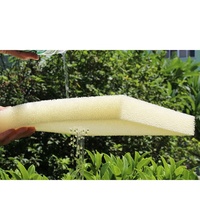 Mousse à cellules ouvertes hydro blaster polyuréthane mousse réticulée mobilier d'extérieur éponge mousse imperméable à séchage rapide pour canapé-lit