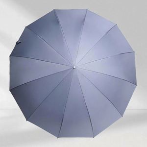 Parapluie de luxe moderne à 8 baleines, protection automatique solaire et pluie, pliable en 3, avec logo personnalisé, idéal pour cadeaux d'affaires, vente en gros - Product Image 3