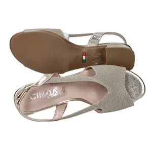 Sandalo con Tacco Cinzia Soft da Donna DM2551 Platino - Product Image 6