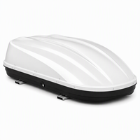 Boîtes de toit pour voiture YYD OVERLAND 650L, boîte de transport de toit rigide, ouverture double latérale, étanche, fixation par boulons en U, PMMA ASA ABS, SUV, berline
