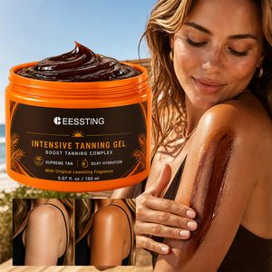 Gel de bronzage intensif OEM/ODM pour le corps, boostant la mélanine, bronzage doré foncé, hydratation longue durée, prévention des peaux sèches et des desquamations - Product Image 1