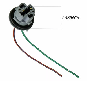 Skyearth Hàng Có Sẵn Giá Đỡ Bóng Đèn <span class=keywords><strong>Led</strong></span> W21W Chất Lượng Cao Bộ Chuyển Đổi Dây Điện Ổ Cắm <span class=keywords><strong>T20</strong></span> 7440 Cho Đèn Hậu Xe Hơi - Product Image 6